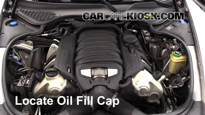 2010 Porsche Panamera 4S 4.8L V8 Oil